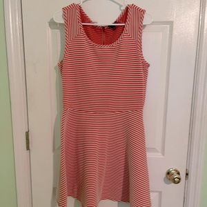 Stripped Cocktail Dress